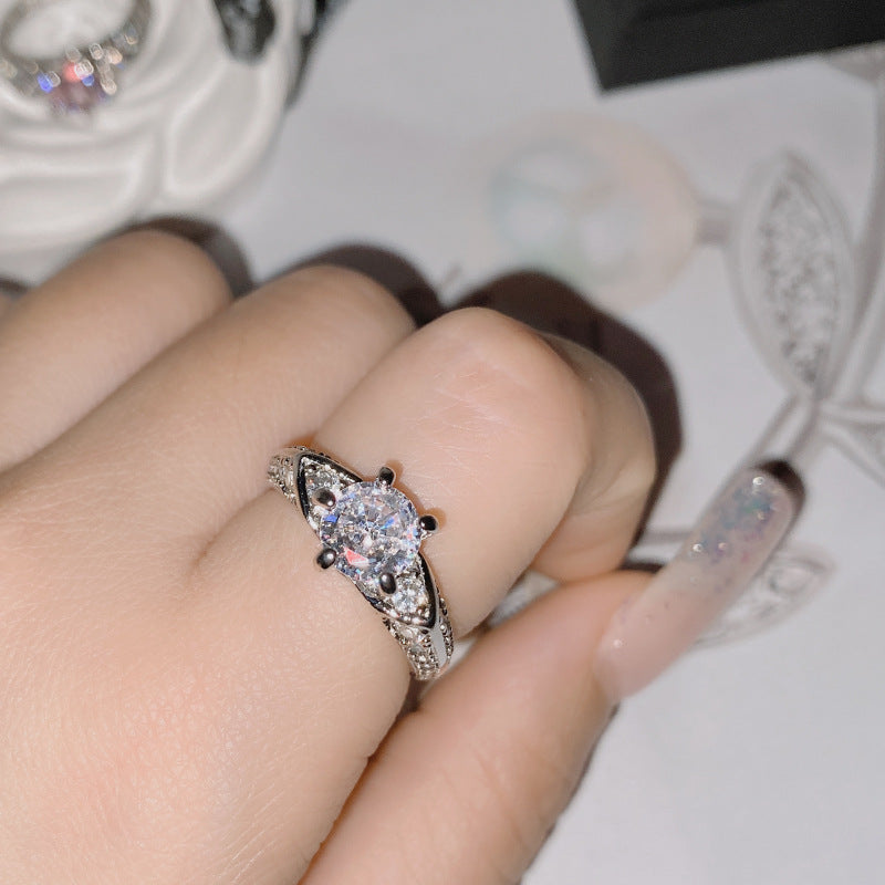 (đ„LAST DAY SALE-80% OFF)Histone Magnetology Moissanite Diamond Ring