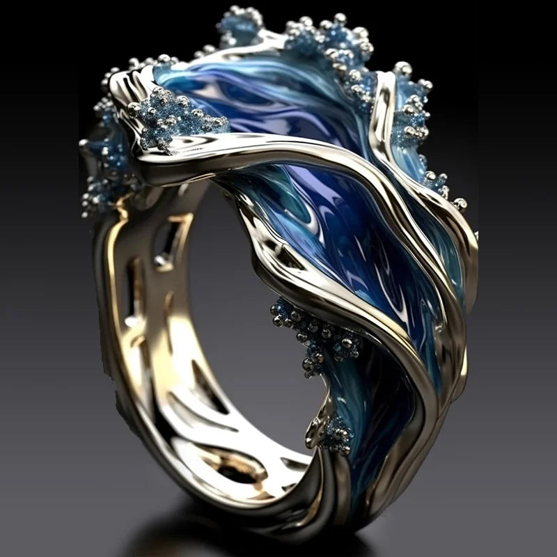 Miniyou Ocean Wave Ring🌊