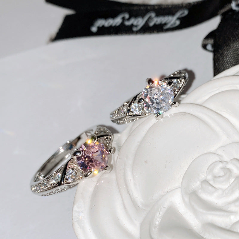 (đ„LAST DAY SALE-80% OFF)Histone Magnetology Moissanite Diamond Ring