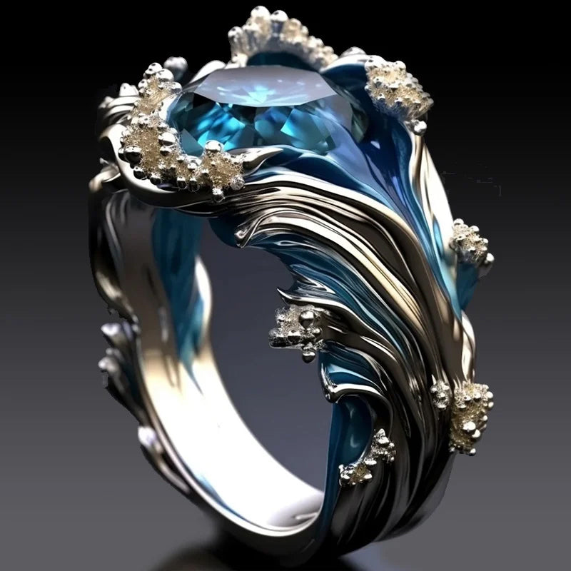 Miniyou Ocean Wave Ring🌊