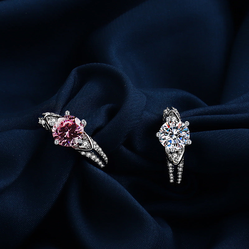 (đ„LAST DAY SALE-80% OFF)Histone Magnetology Moissanite Diamond Ring