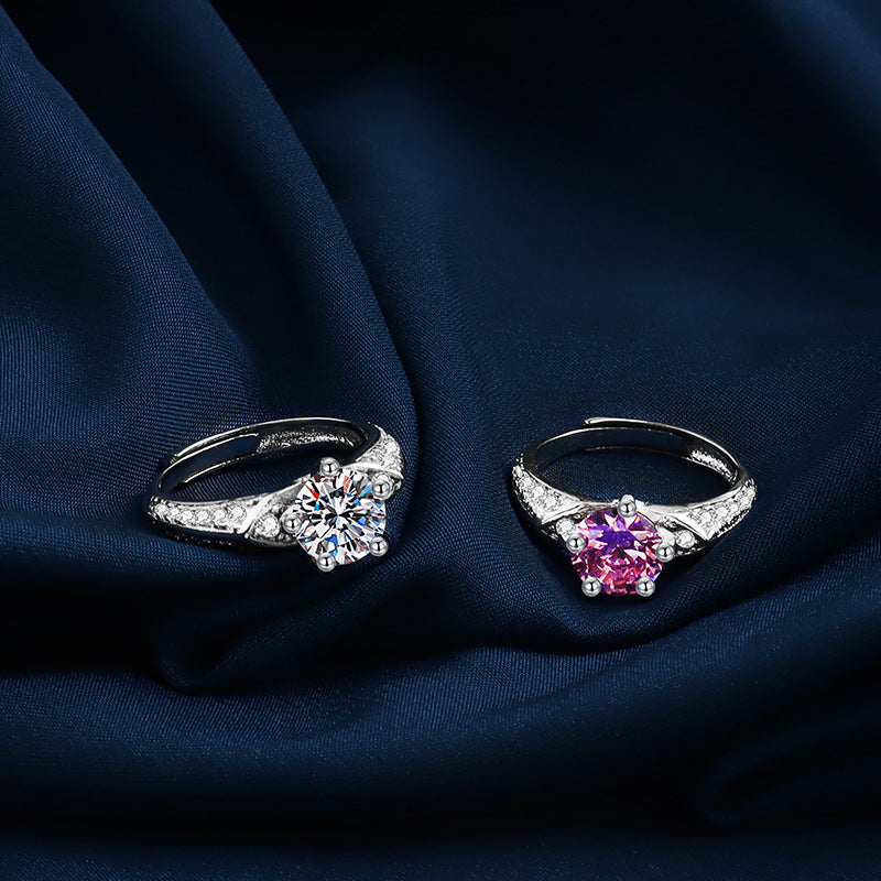 (đ„LAST DAY SALE-80% OFF)Histone Magnetology Moissanite Diamond Ring