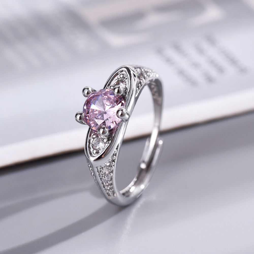 (đ„LAST DAY SALE-80% OFF)Histone Magnetology Moissanite Diamond Ring