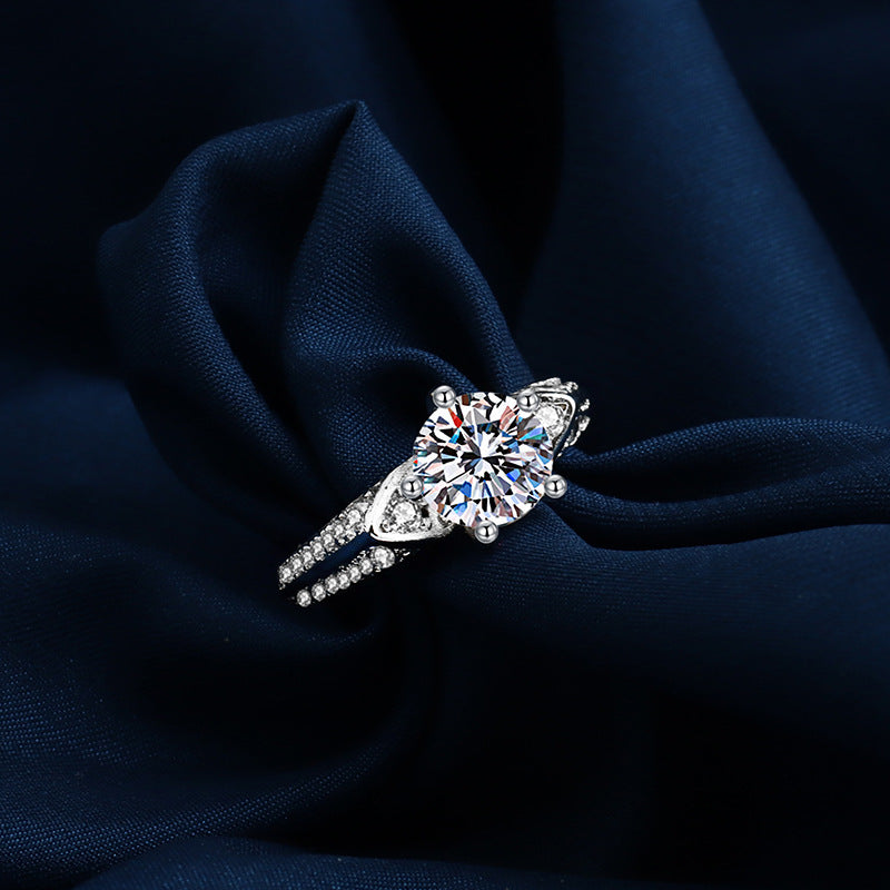 (đ„LAST DAY SALE-80% OFF)Histone Magnetology Moissanite Diamond Ring